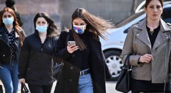 В Армении за прошедшую неделю зарегистрировано 106 новых случаев заболевания COVID-19