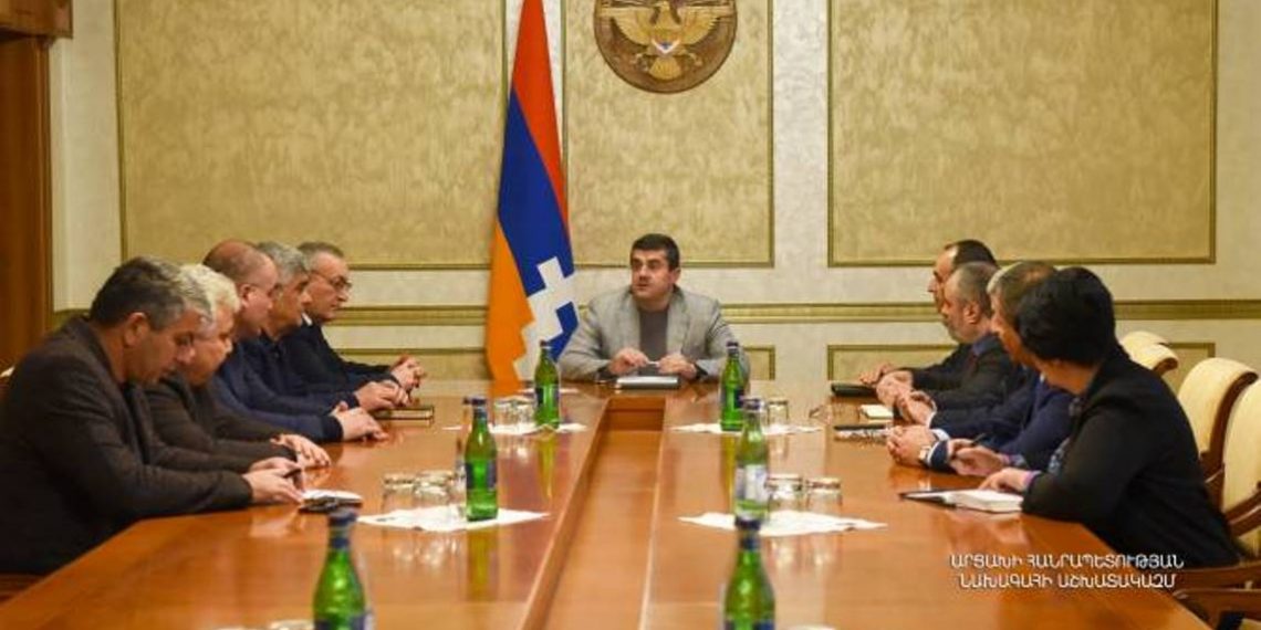 Под председательством президента Арцаха обсуждена политическая ситуация вокруг Республики Арцах