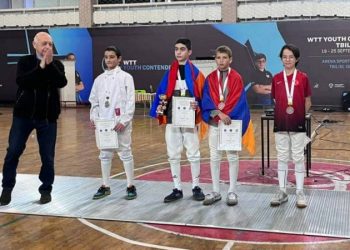 Юные фехтовальщики Армении на международных турнирах завоевали 2 золотые и 3 бронзовые медали