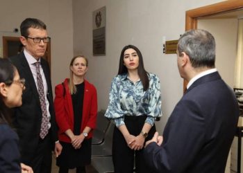 Заместитель министра юстиции Армении и временный поверенный в делах США посетили Службу пробации