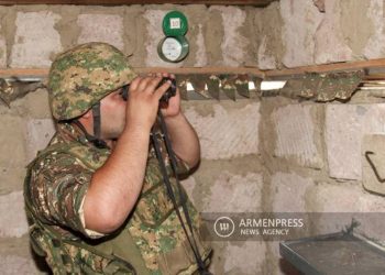 ВС Азербайджана нарушили режим прекращения огня в Арцахе, применив огнестрельное оружие