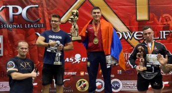 Пауэрлифтеры Армении завоевали 16 золотых медалей в розыгрыше Кубка мира и установили ряд рекордов