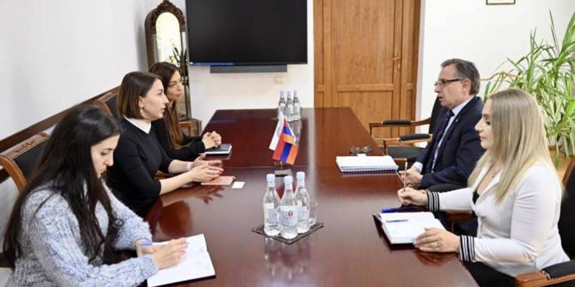 Омбудсмен Армении представила послу Уругвая работу по борьбе с насилием в отношении женщин