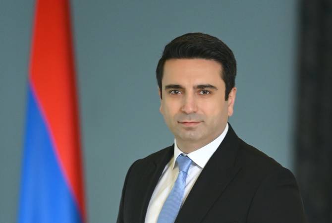 Ален Симонян поблагодарил НС Франции за принятие резолюции, предлагающей санкции против Азербайджана