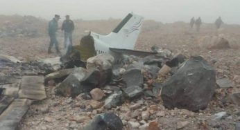 В районе села Джрабер упал самолет: на месте  происшествия обнаружено 2 обгоревших тела