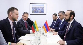 Главы МИД Армении и Литвы обсудили актуальные вопросы международной и региональной повестки дня