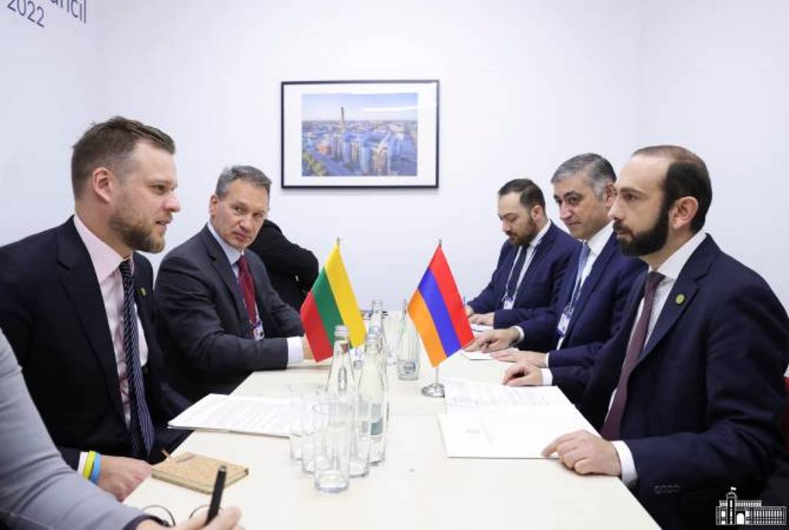 Главы МИД Армении и Литвы обсудили актуальные вопросы международной и региональной повестки дня
