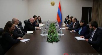 Секретарь Совета безопасности Армении встретился с американским сопредседателем Минской группы ОБСЕ