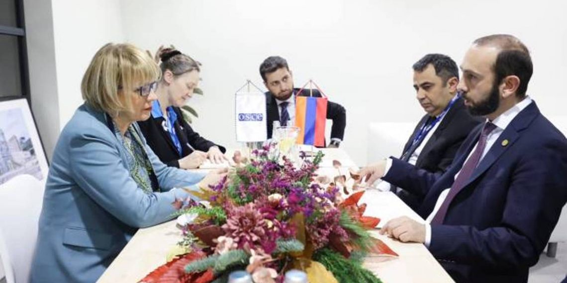 Министр иностранных дел Армении встретился с генеральным секретарем ОБСЕ