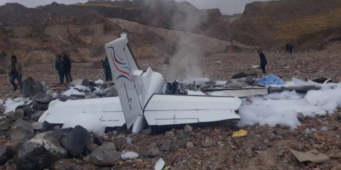 Следственный комитет Армении выясняет обстоятельства крушения самолета в районе села Джрабер