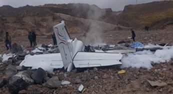Следственный комитет Армении выясняет обстоятельства крушения самолета в районе села Джрабер
