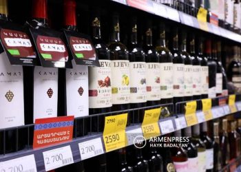 В октябре 2022 года объем производства напитков в Армении составил 20 млрд 742 млн драмов