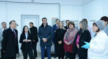 Посол Китая в Армении, военный атташе и представитель Минобороны Китая посетили Гегаркуникскую область