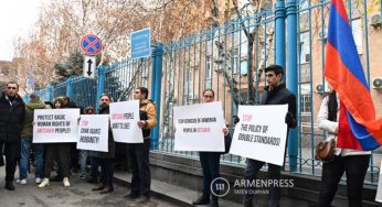 Омбудсмен Арцаха инициировал акции протеста перед посольствами США, Франции, Китая, РФ, ЕС в Армении