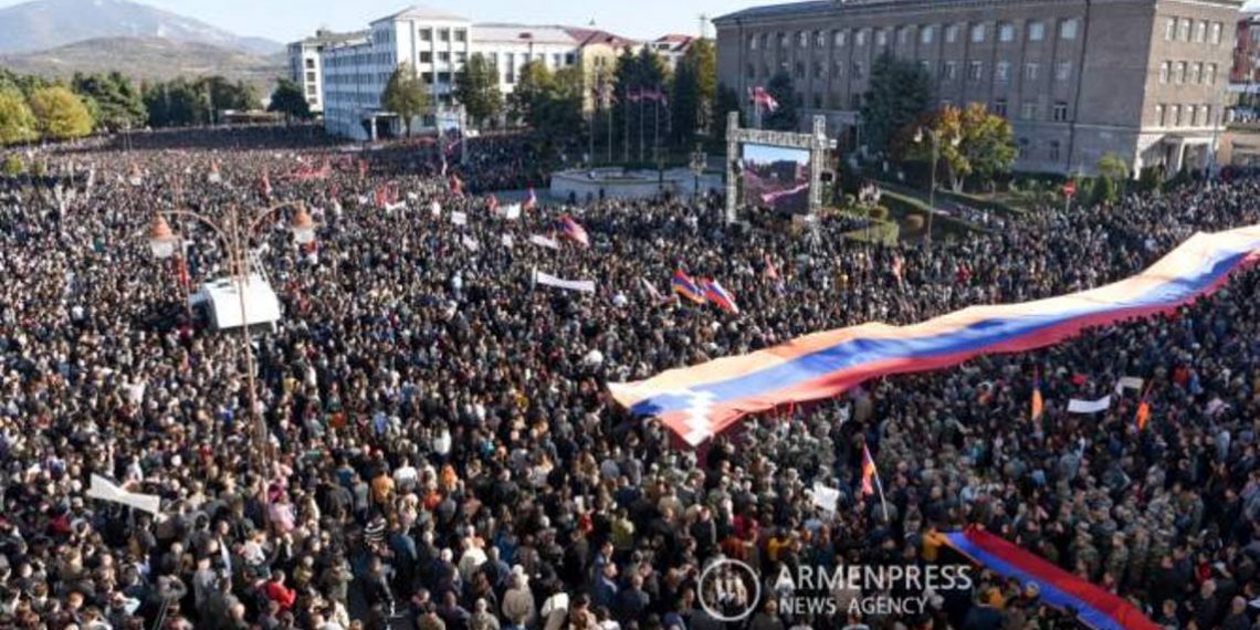 Рубен Варданян созывает в Степанакерте митинг