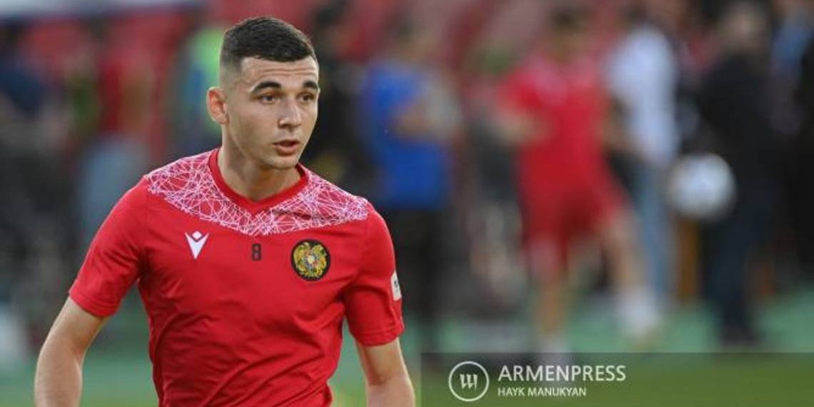 Эдуард Сперцян — лучший футболист Армении 2022 года