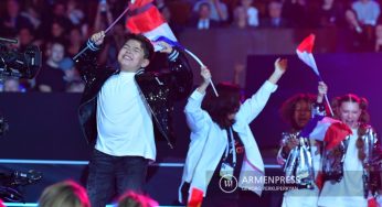 Франция стала победительницей «Детского Евровидения 2022», прошедшего в Ереване