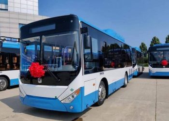 В Ереван прибыло 156 новых автобусов