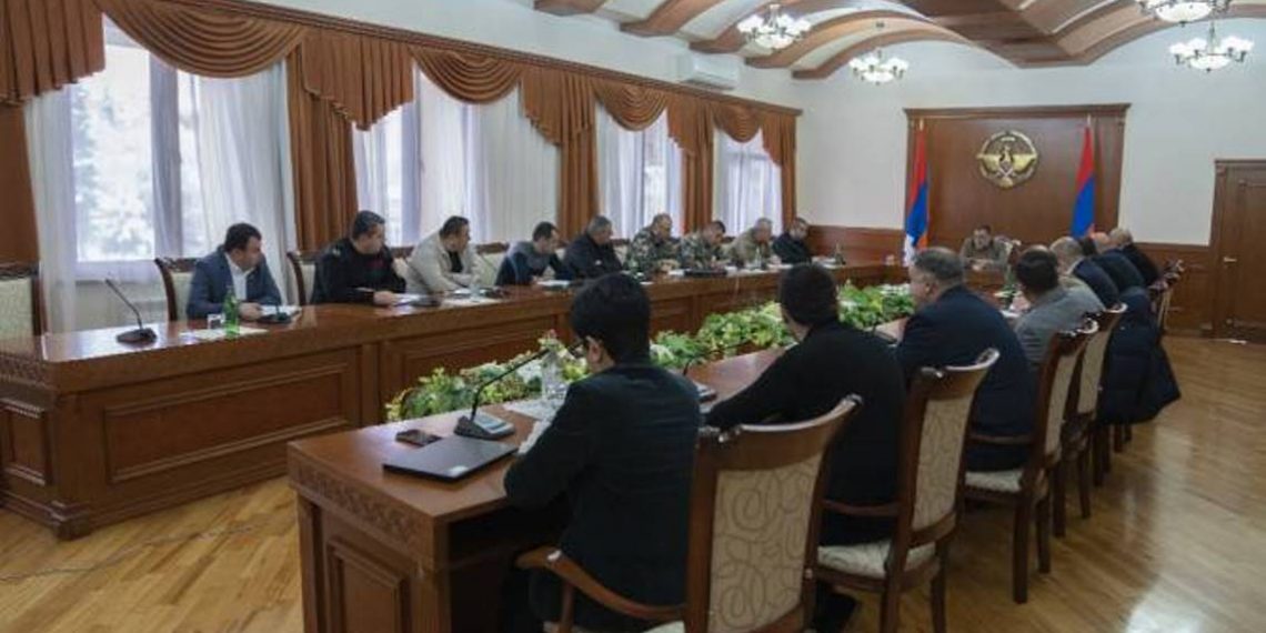 На заседании под руководством Рубена Варданяна были обсуждены механизмы внедрения в Арцахе системы талонов