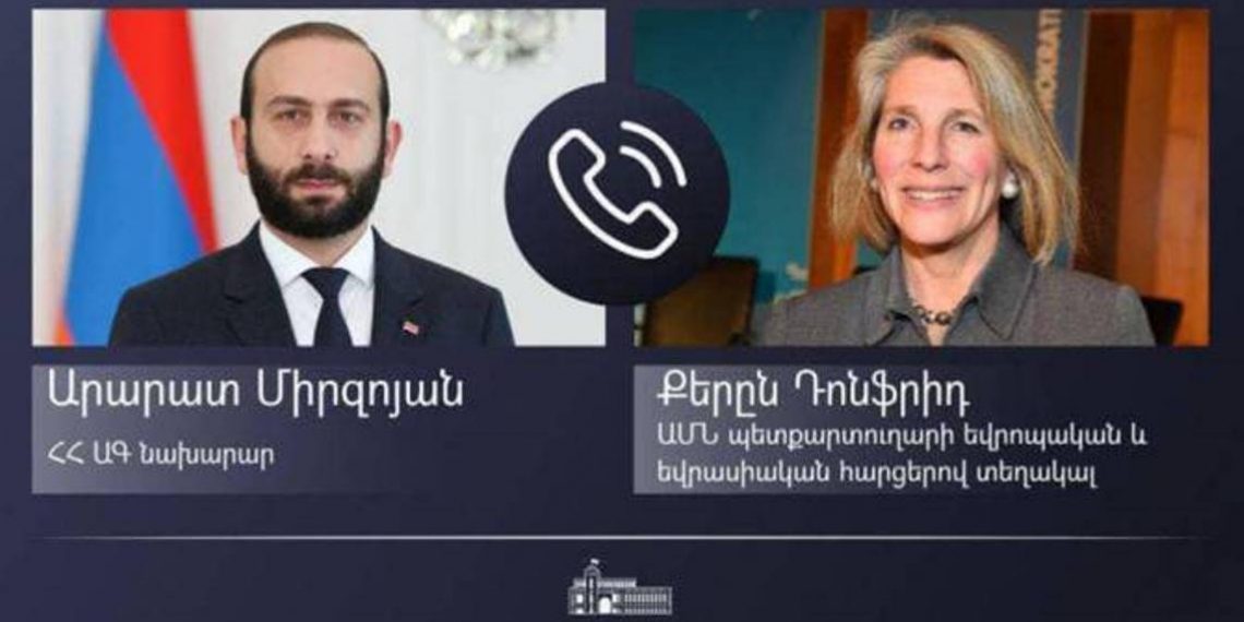 Азербайджан обязан восстановить режим Лачинского коридора: глава МИД Армении заместителю госсекретаря США