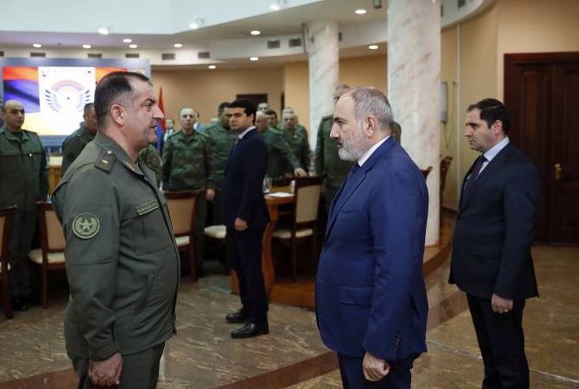 Премьер-министру Армении представили реформы, проведенные Министерством обороны в прошлом году
