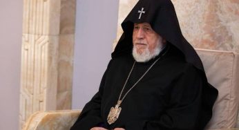Католикос Всех Армян выразил соболезнования в связи с трагической гибелью 15 военнослужащих