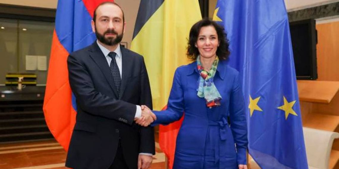 Министр ИД Армении Арарат Мирзоян встретился с министром ИД Бельгии