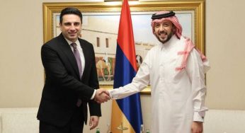 Делегация во главе со спикером НС Армении встретилась с директором инвестиционного агентства Катара
