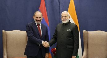 Армяно-индийские дружественные отношения расширяются и углубляются: Никол Пашинян направил премьеру Индии поздравление