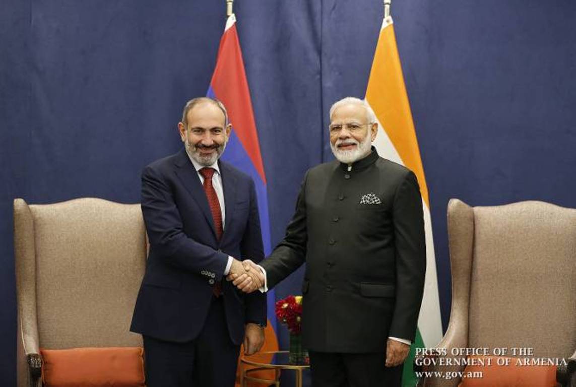 Армяно-индийские дружественные отношения расширяются и углубляются: Никол Пашинян направил премьеру Индии поздравление