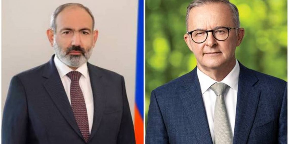 Никол Пашинян направил премьер-министру Австралии поздравительное послание