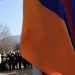 Церемония поднятия флага Армении