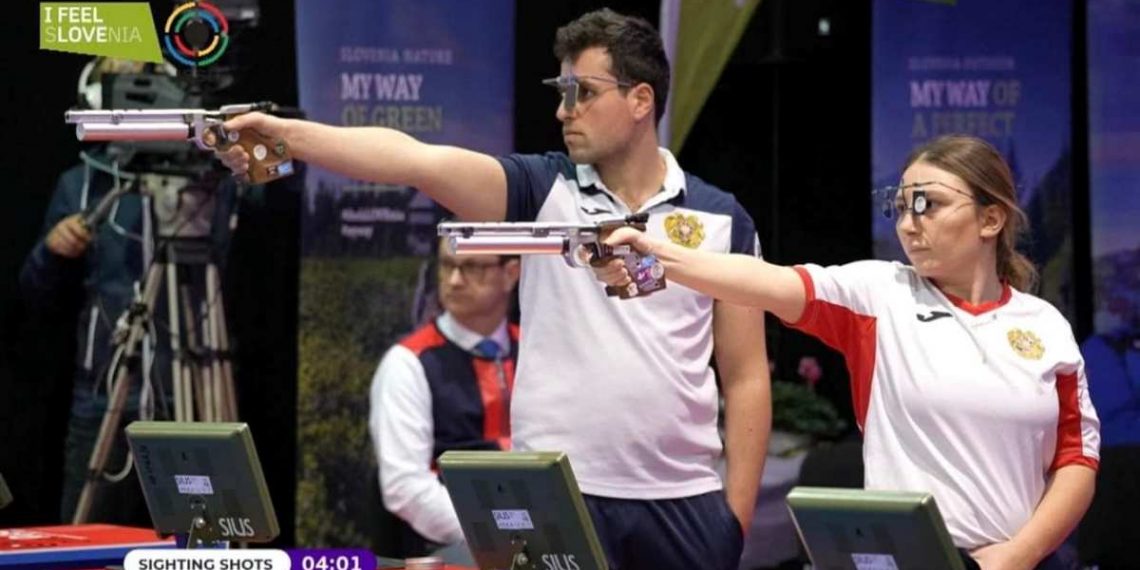 Первые медали Армении в новом сезоне завоевали стрелки