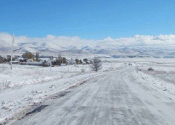 В ряде районов Армении – снегопад. Ларс открыт для всех типов транспортных средств