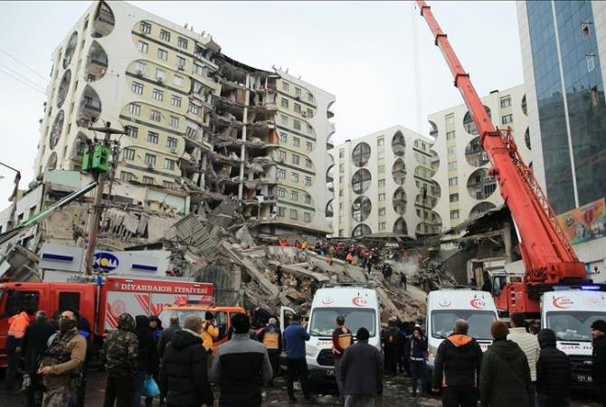 В Турции вновь произошло землетрясение: оно ощущалось в Ереване и в Гюмри