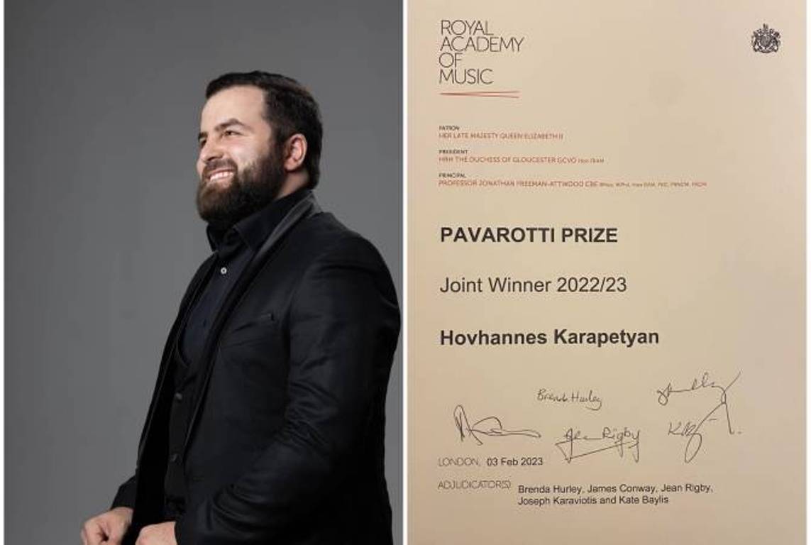 Удостоен премии «Паваротти» Королевской академии музыки Лондона