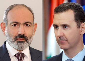 Премьер-министр Пашинян провел телефонный разговор с президентом Сирии Башаром Асадом