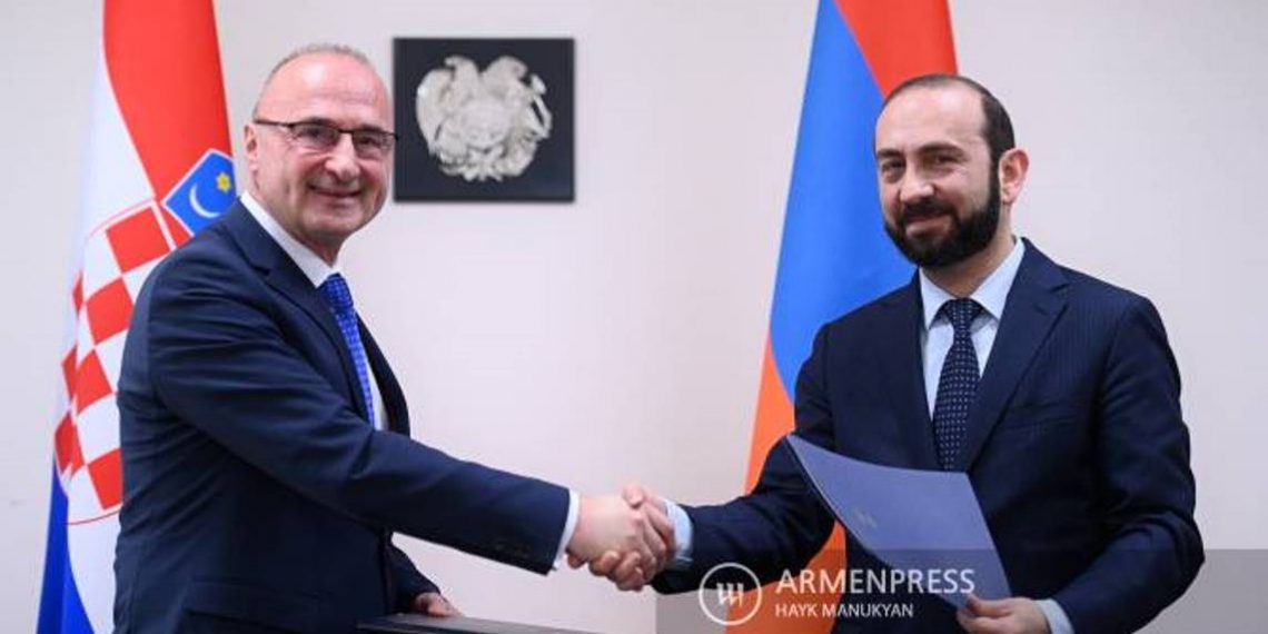 Армения и Хорватия будут сотрудничать в сфере дипломатического образования