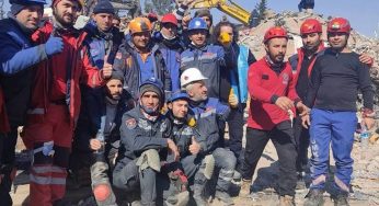 При сотрудничестве спасателей из Турции, Армении и США в Адыямане из-под завалов вытащили двух девочек