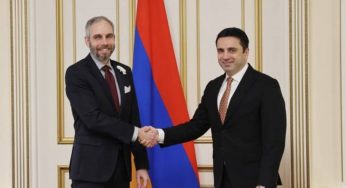 Спикер Парламента Армении пригласил главу Палаты депутатов Парламента Чехии в Армению