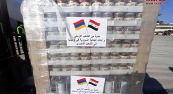 Армения направила в Сирию новый самолет с гуманитарным грузом