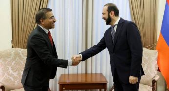 Министр иностранных дел Армении и посол Индии в Армении затронули вопросы региональной и международной безопасности