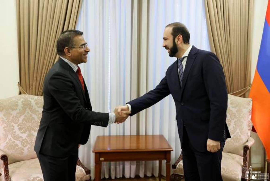 Министр иностранных дел Армении и посол Индии в Армении затронули вопросы региональной и международной безопасности