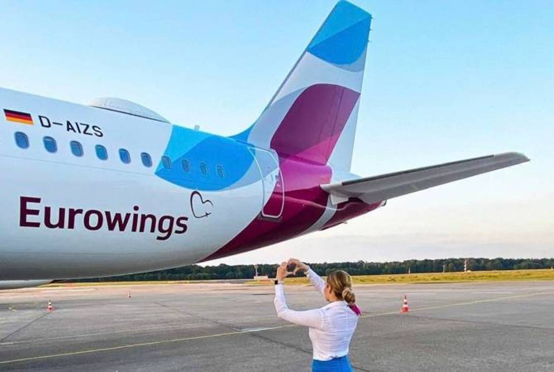 Авиакомпания «Eurowings» будет осуществлять рейсы по маршруту Дюссельдорф- Ереван-Дюссельдорф