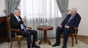 Вице-премьер Григорян принял личного представителя действующего председателя ОБСЕ Анджея Каспршика