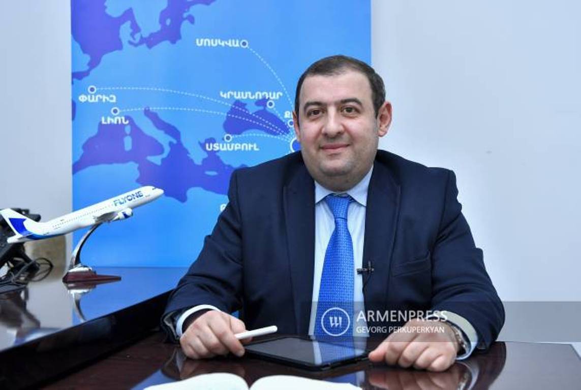 Авиакомпания «Flyone Armenia» заинтересована в перспективе запуска рейсов в Индию