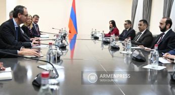 Глава МИД Армении принял делегацию ЕС и главу наблюдательной миссии ЕС в Армении