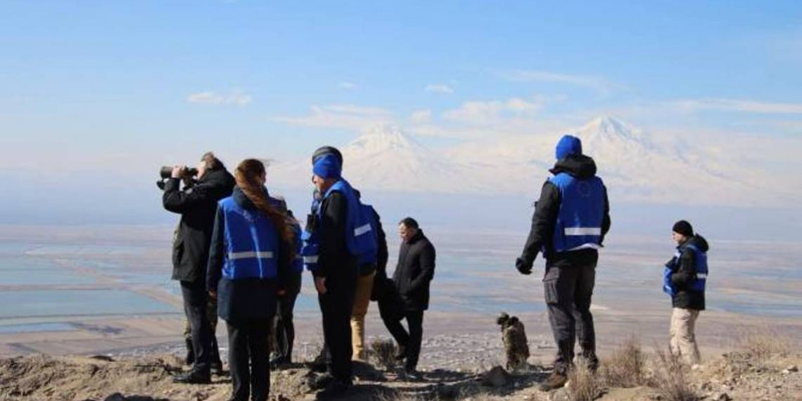 Гражданская миссия наблюдателей ЕС в Армении провела свое первое патрулирование