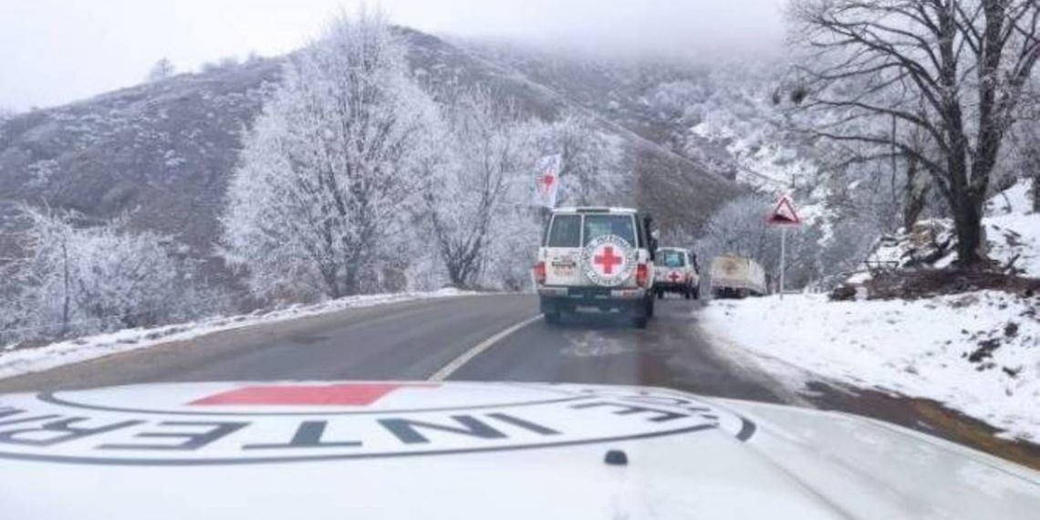 В сопровождении МККК из Арцаха в Армению перевезено 8 пациентов, в Арцах из Армении вернулись 5