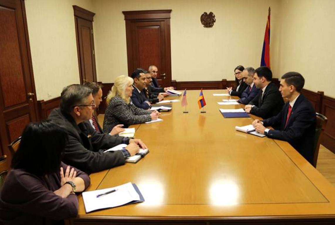 Председатель КГД Армении и представители Агентства таможенной и пограничной защиты США обсудили вопросы сотрудничества